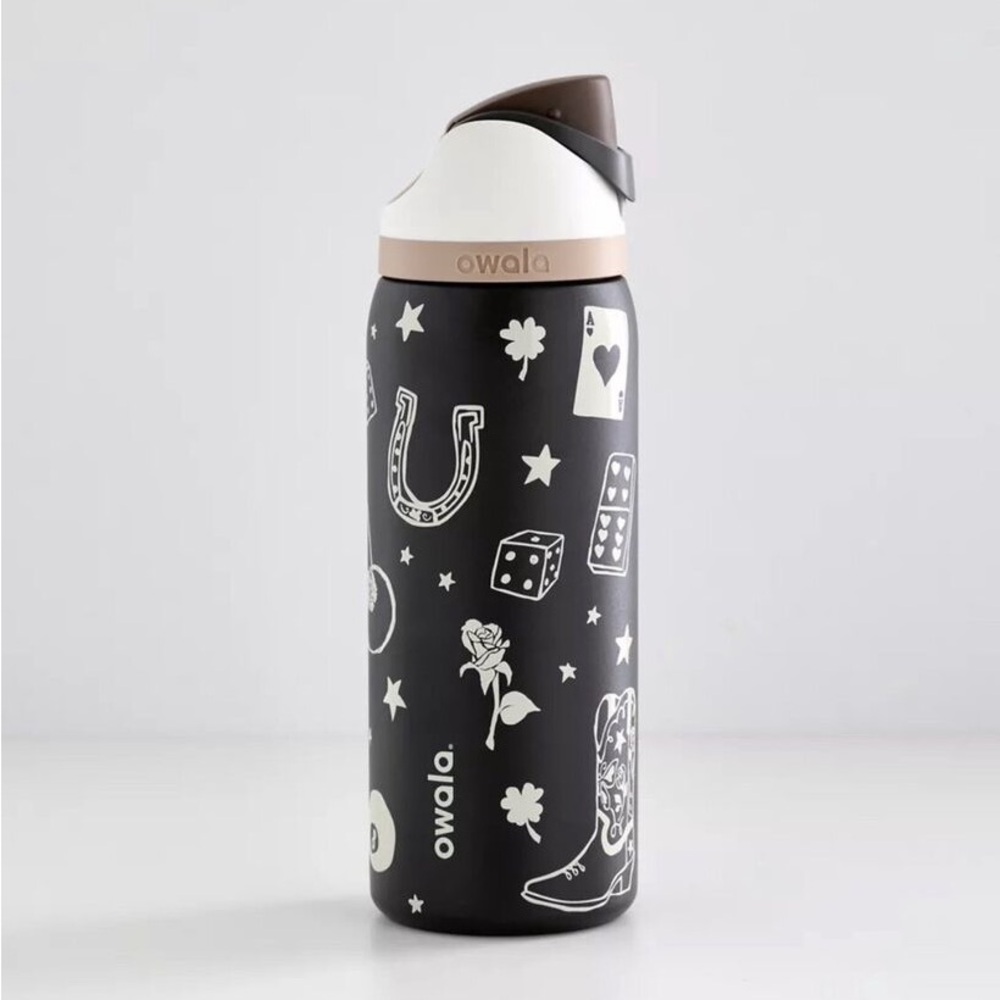 Owala Good Luck Cowboy Stainless Steel FreeSip Water Bottle - Sealed New
